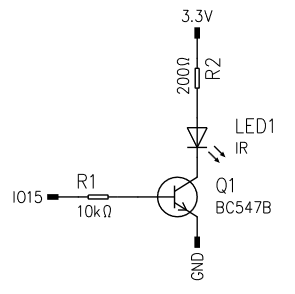 IR blaster circuit diagram